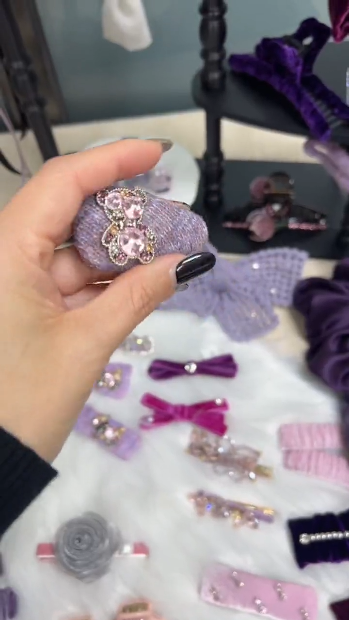 非金属布艺简约发饰