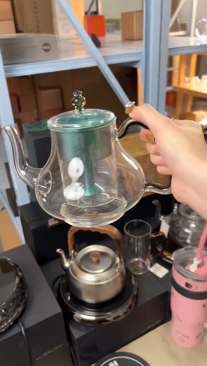 禾器 凤梨壶/钛内胆/凤尾青绿