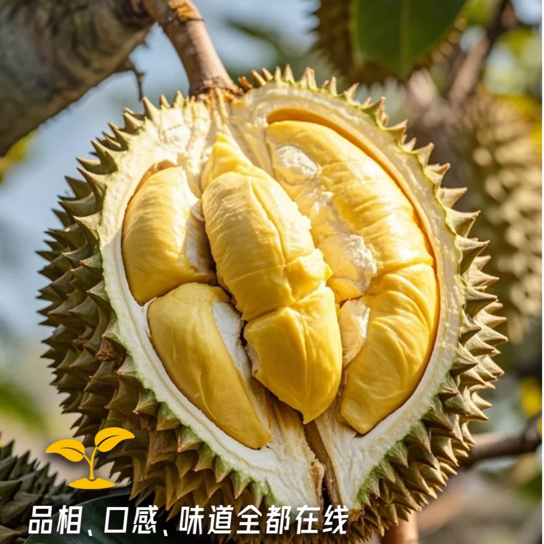 草帽A果 | 一物一拍 | 金枕泰国树熟榴莲【顺丰包邮】
