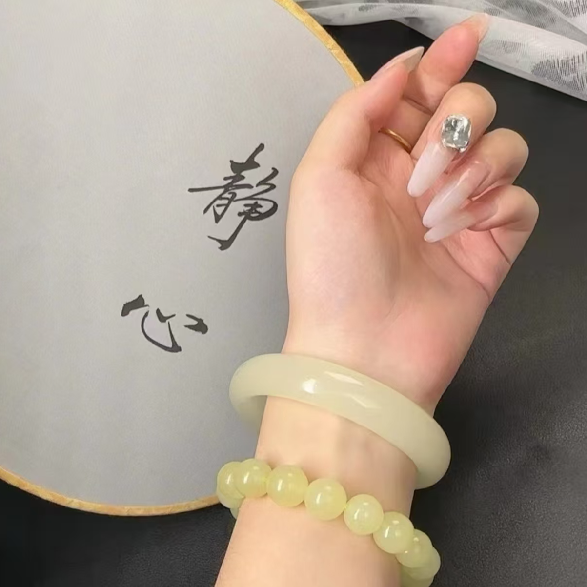 天然辰砂【巨贵】精美手镯H-0052