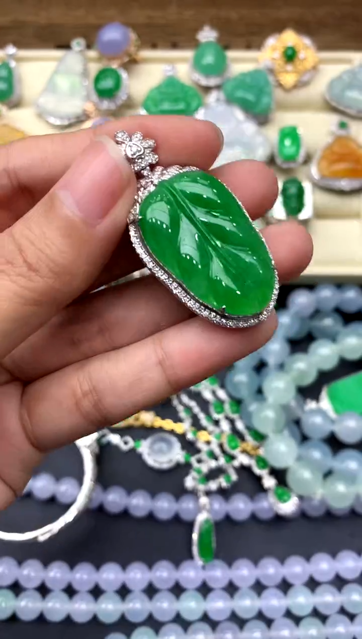 【闪购商品】翡翠颈饰未镶嵌360-中国好珍宝