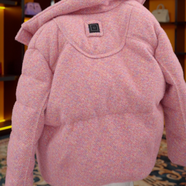 HW--2025年冬季新款时尚羽绒服休闲百搭女士