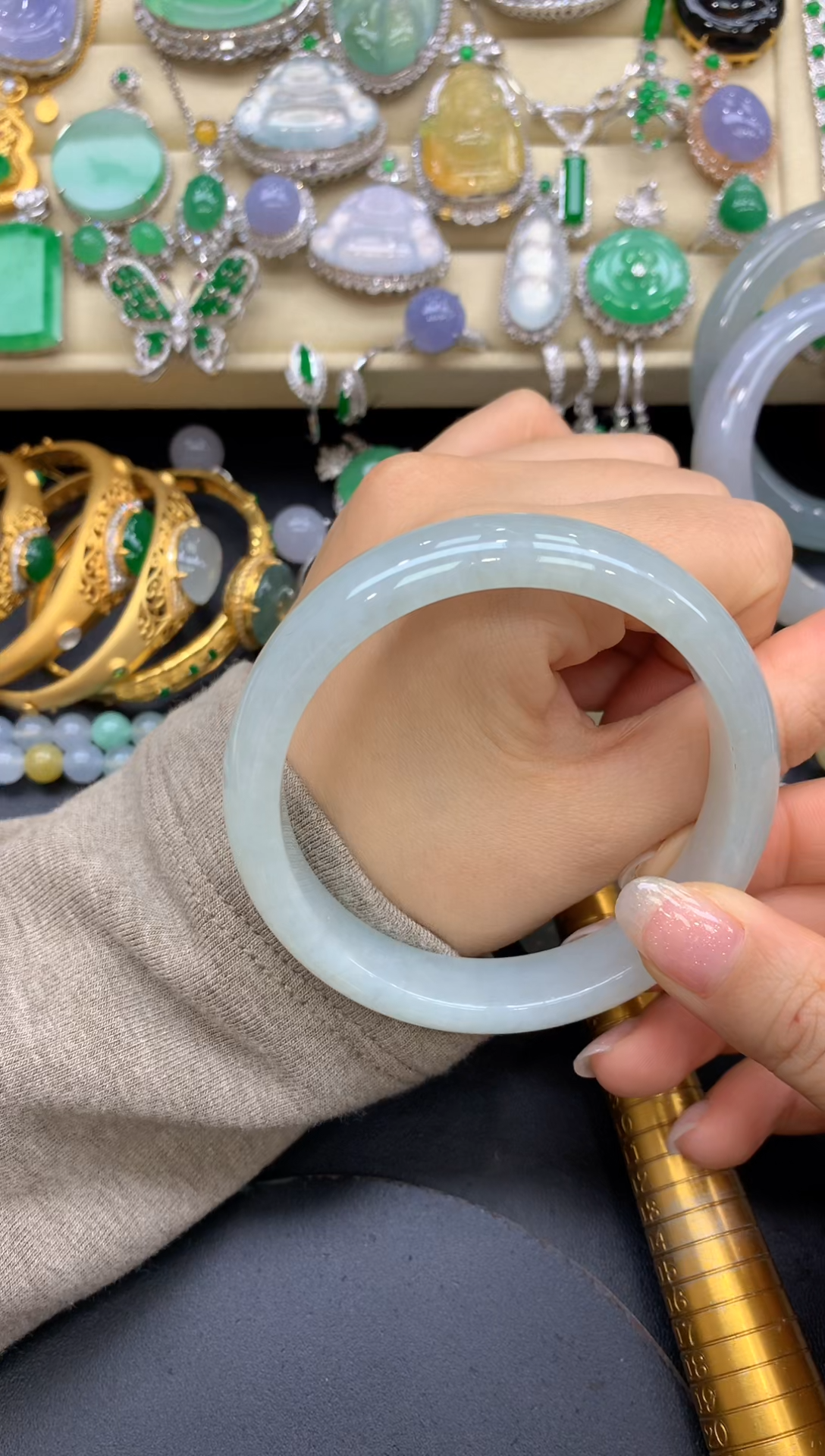 【闪购商品】翡翠手镯未镶嵌241-中国好珍宝