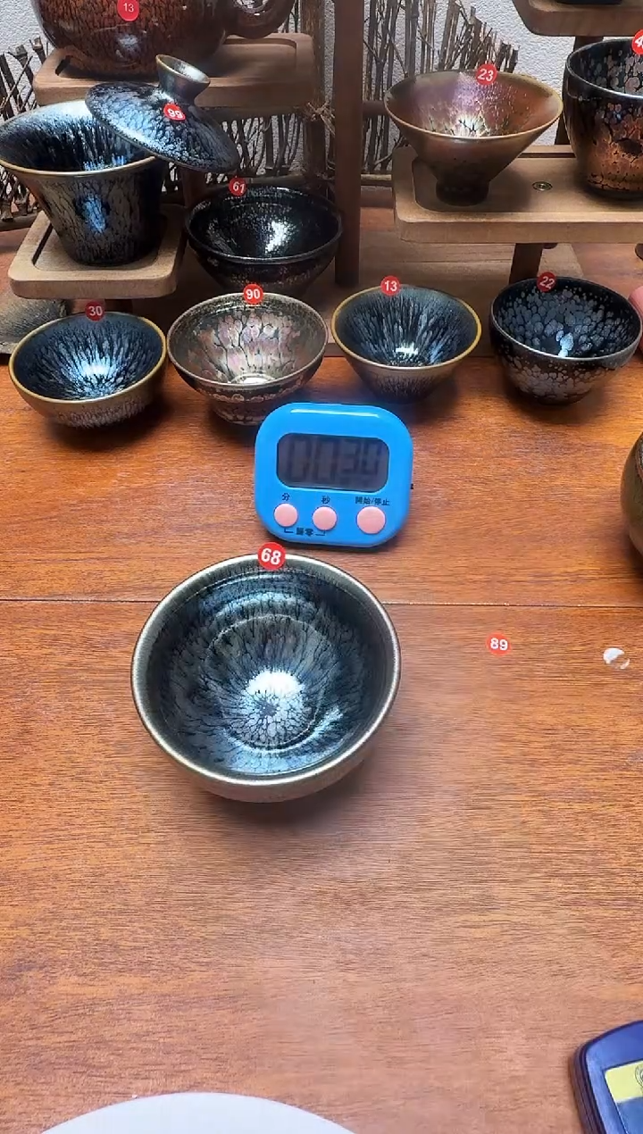 茶盏捌*68号建盏工匠茶器