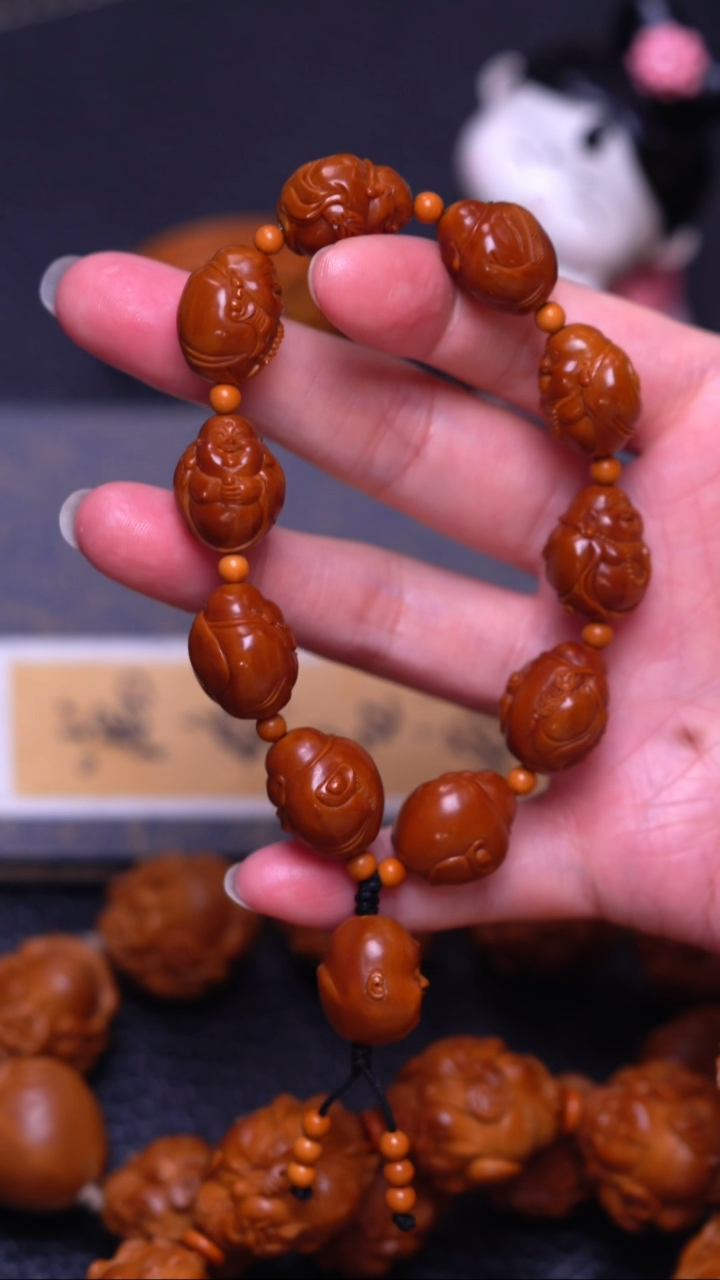 手串/手链橄榄核李****8弥勒