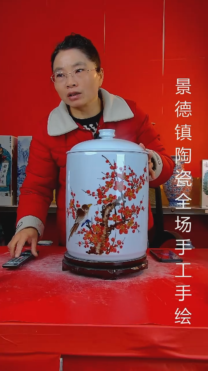 摆件陶瓷景德镇陶瓷 全场手工手绘