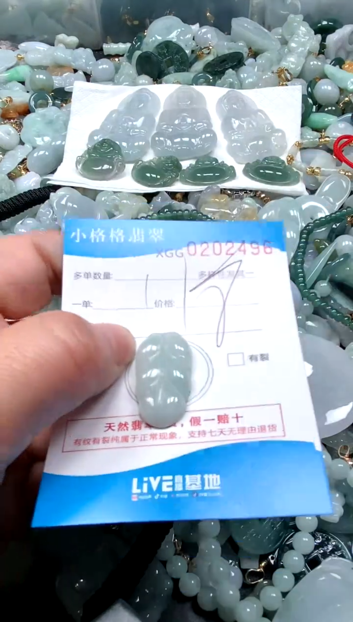 【闪购商品】翡翠颈饰未镶嵌闪购商品0202496