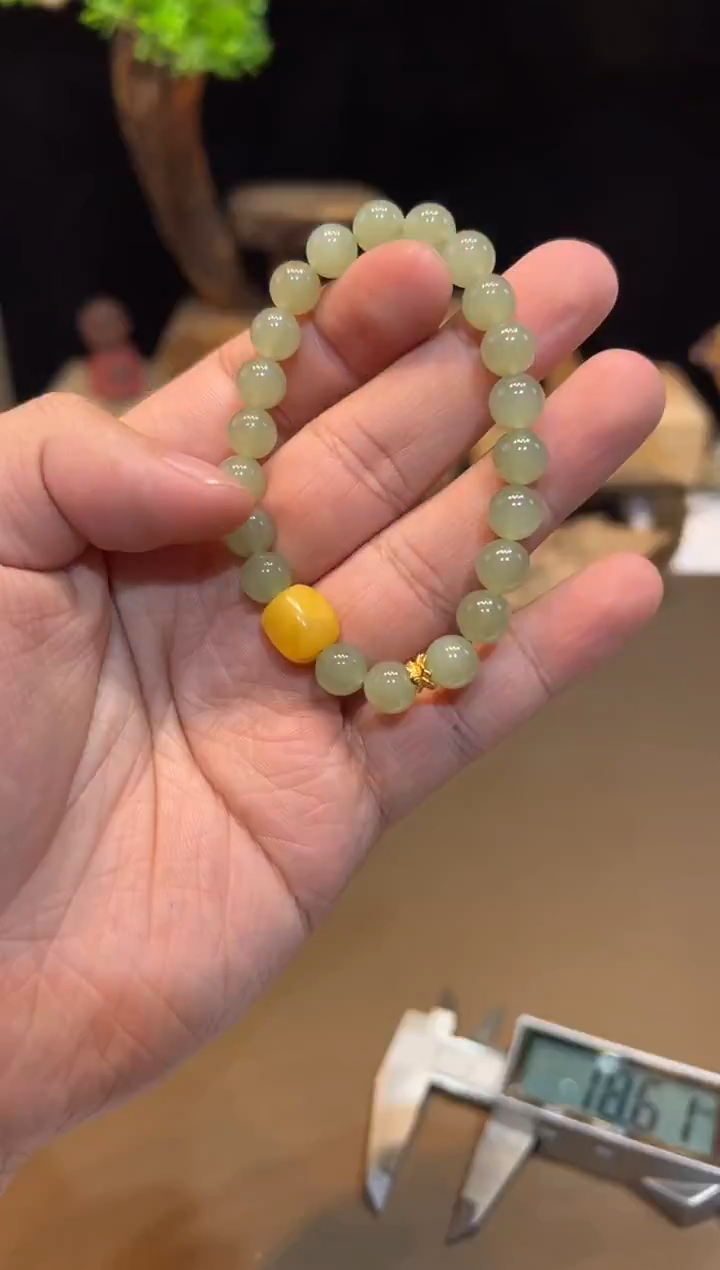 未镶嵌手链和田玉手饰@@A6804