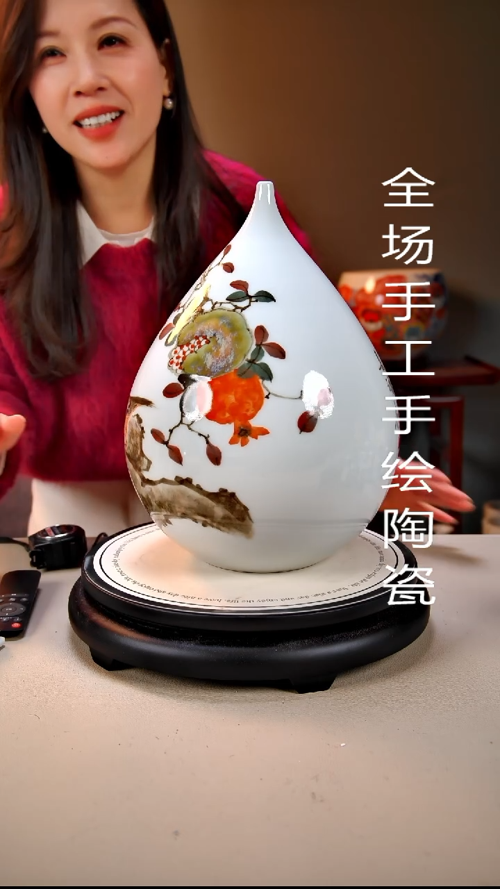 中式景德镇手绘陶瓷12