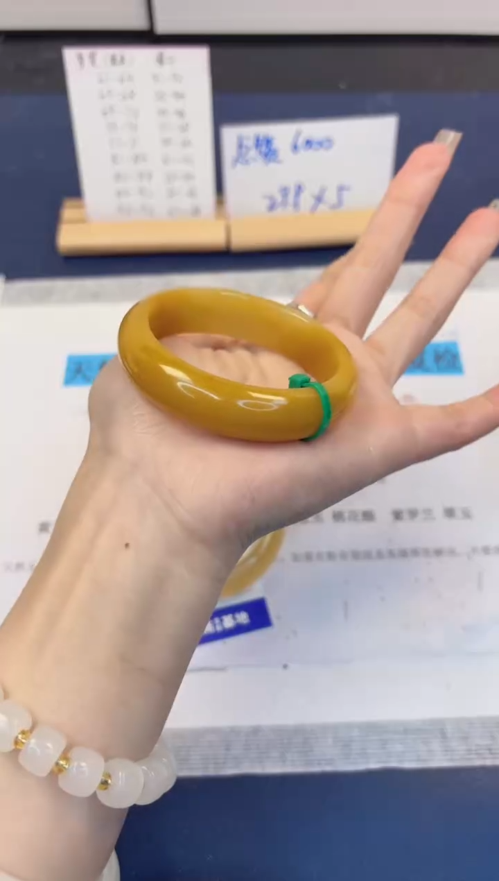 【闪购商品】石英质玉手镯未镶嵌317-财气镯-圈口54