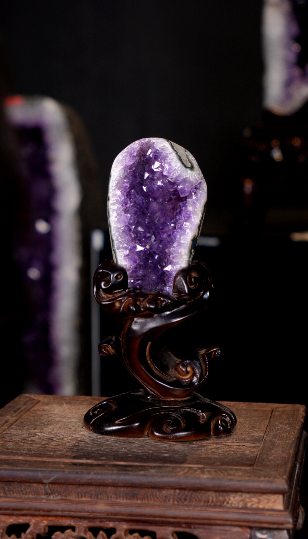 家居摆件天然玄关摆件《眼镜蛇》高21宽11