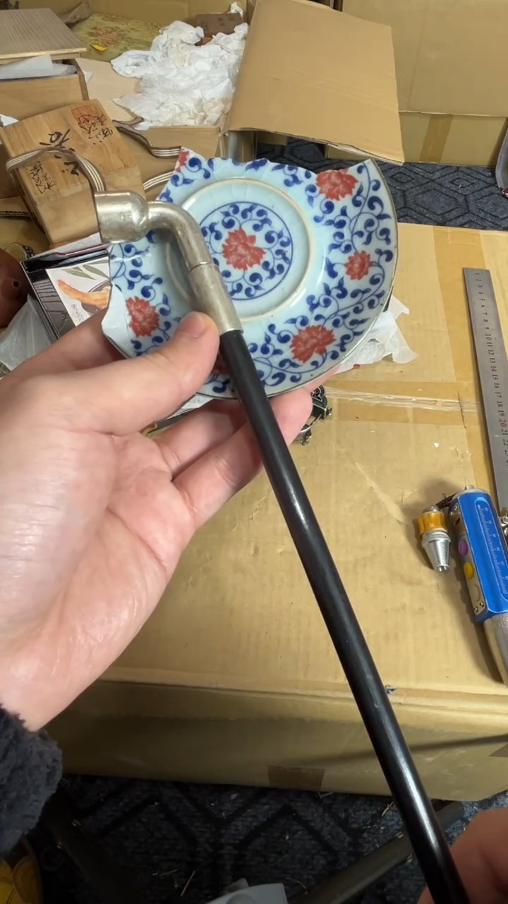 D***缝高缘中古美术工艺品