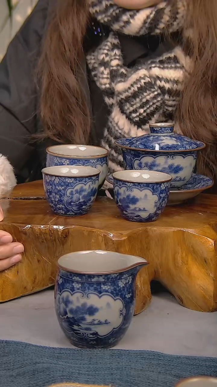 【闪购商品】简装家用款5件套 陶瓷家用茶具系列