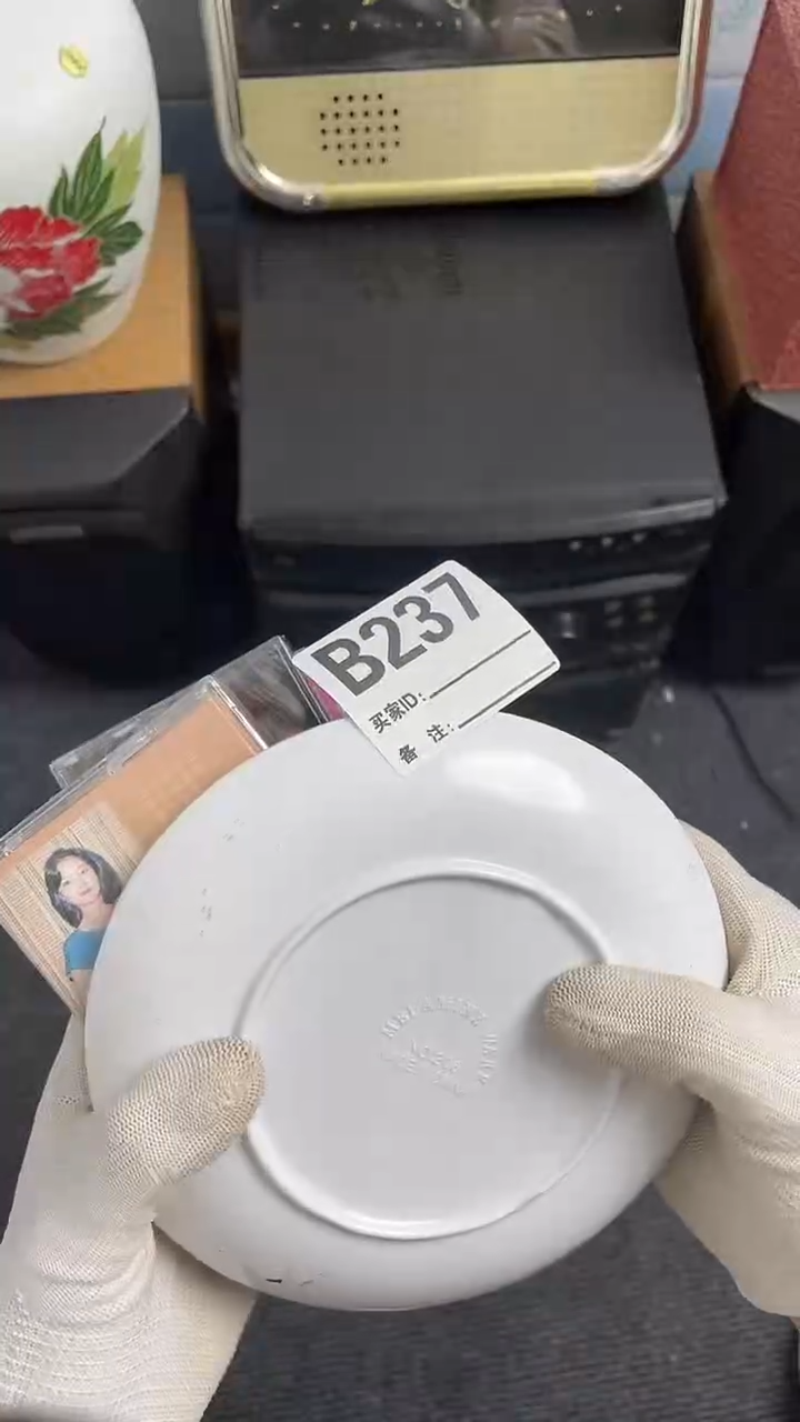 瓷瓷器瓷碟片家用回流瓷日式复古手工陶瓷创意