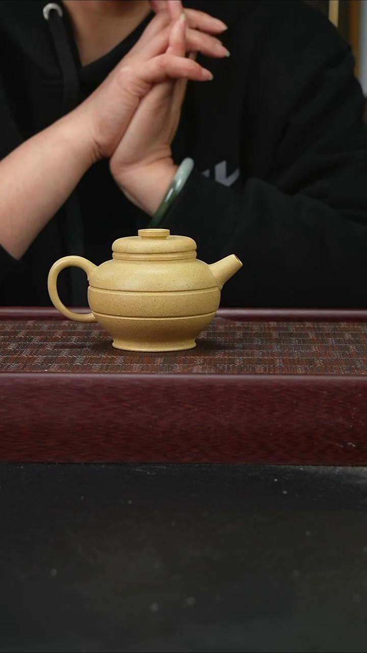 茶壶紫砂xj本绿巨轮