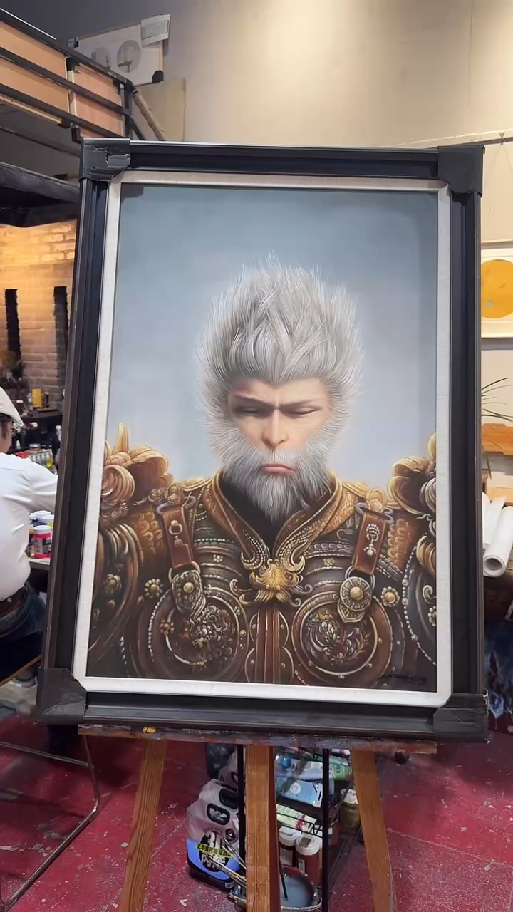 【闪购商品】油画46张敬   油画      绘画