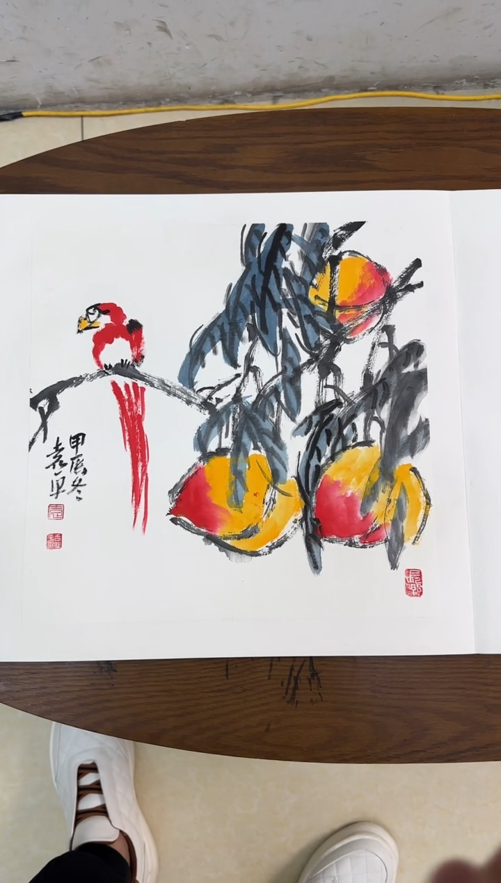 【闪购商品】国画ST-YP花鸟绘画作品