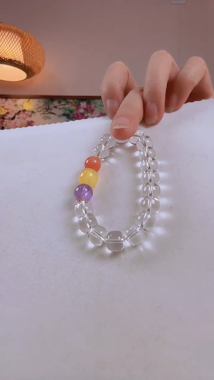 未镶嵌手串水晶手串