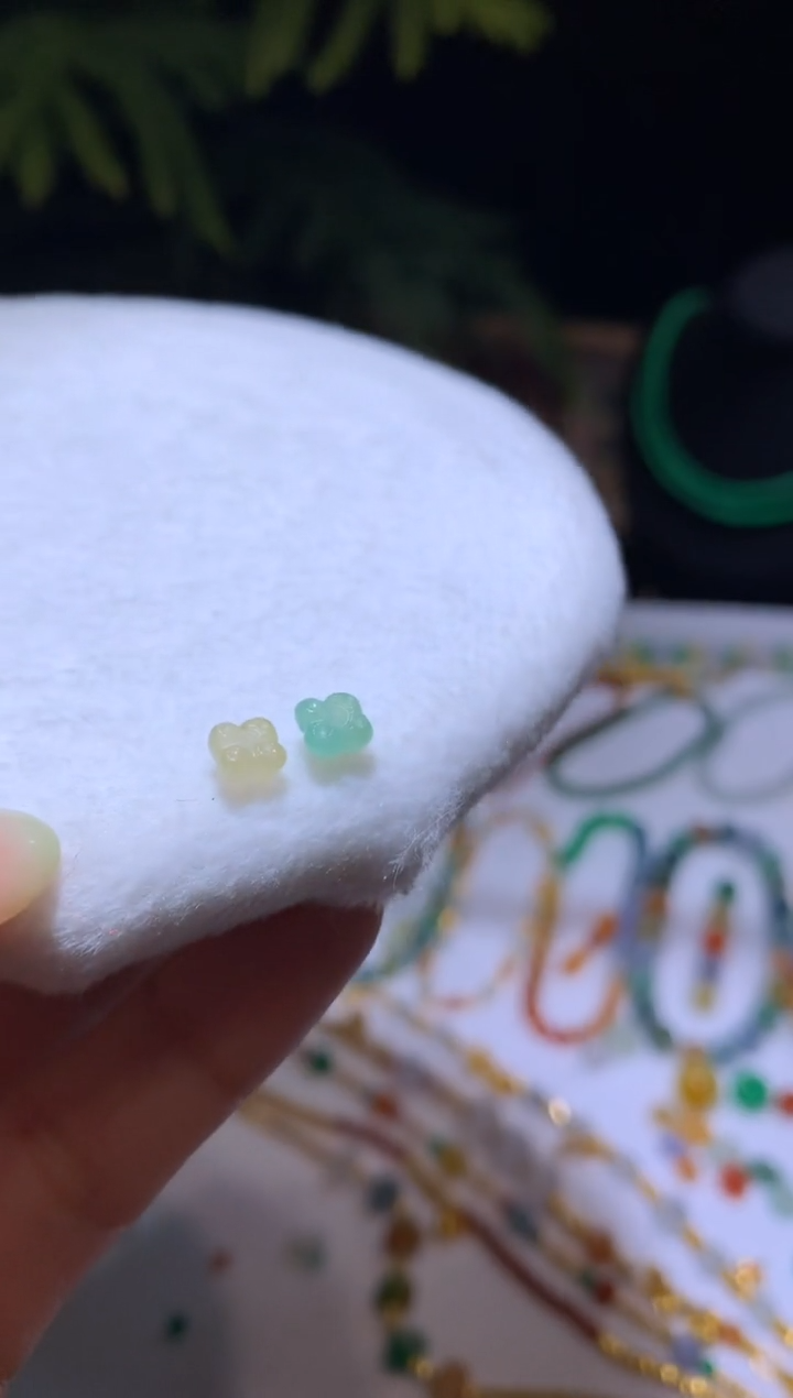 【闪购商品】定制翡翠未镶嵌桂花198+19