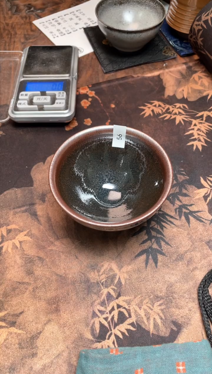 【闪购商品】茶盏56 福临号建盏主人杯