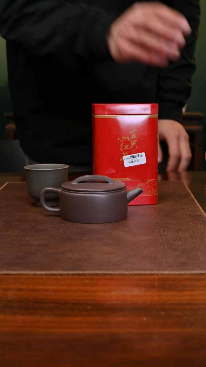 【闪购商品】紫砂茶壶天青泥汉瓦120cc