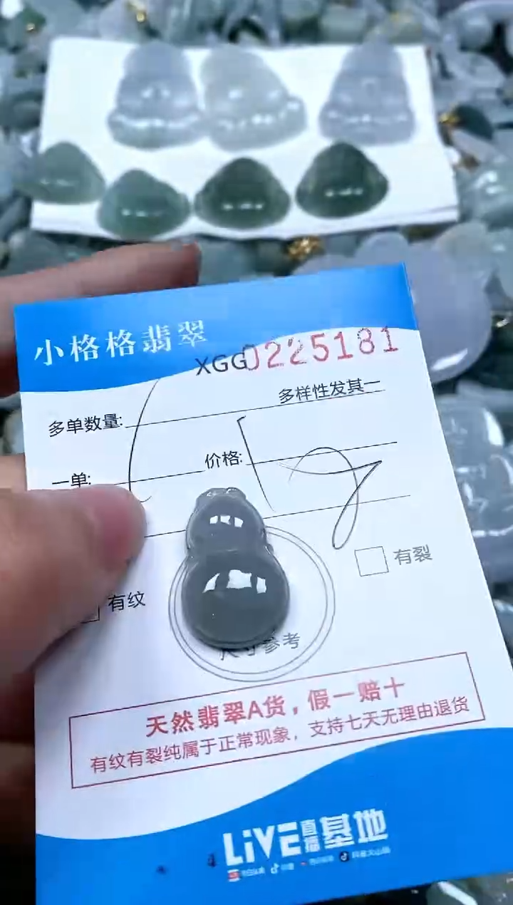 【闪购商品】翡翠颈饰未镶嵌闪购商品0225181