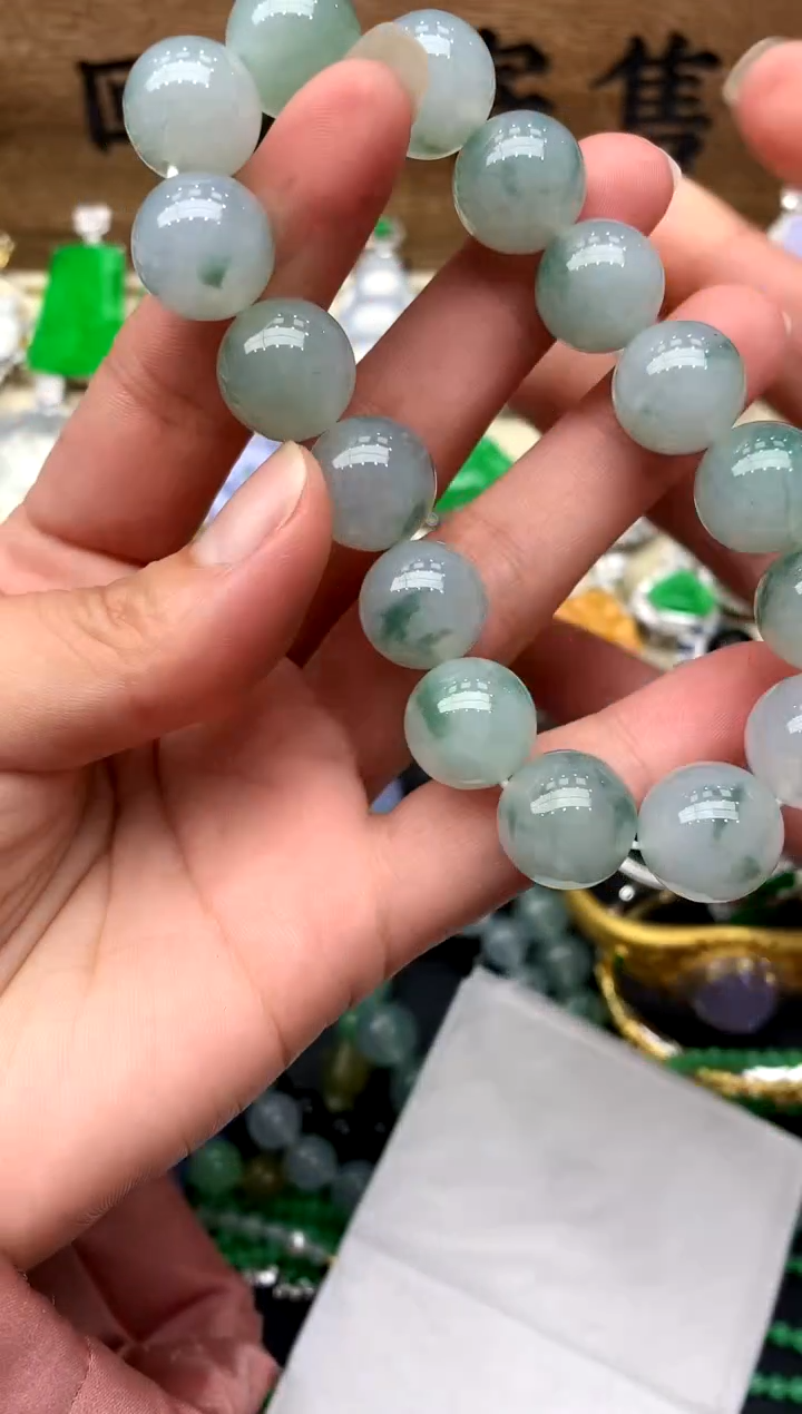 【闪购商品】翡翠手串未镶嵌327-中国好珍宝