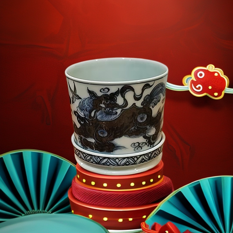 景德镇宁封窑陶瓷茶杯柴窑20   NFCY7028