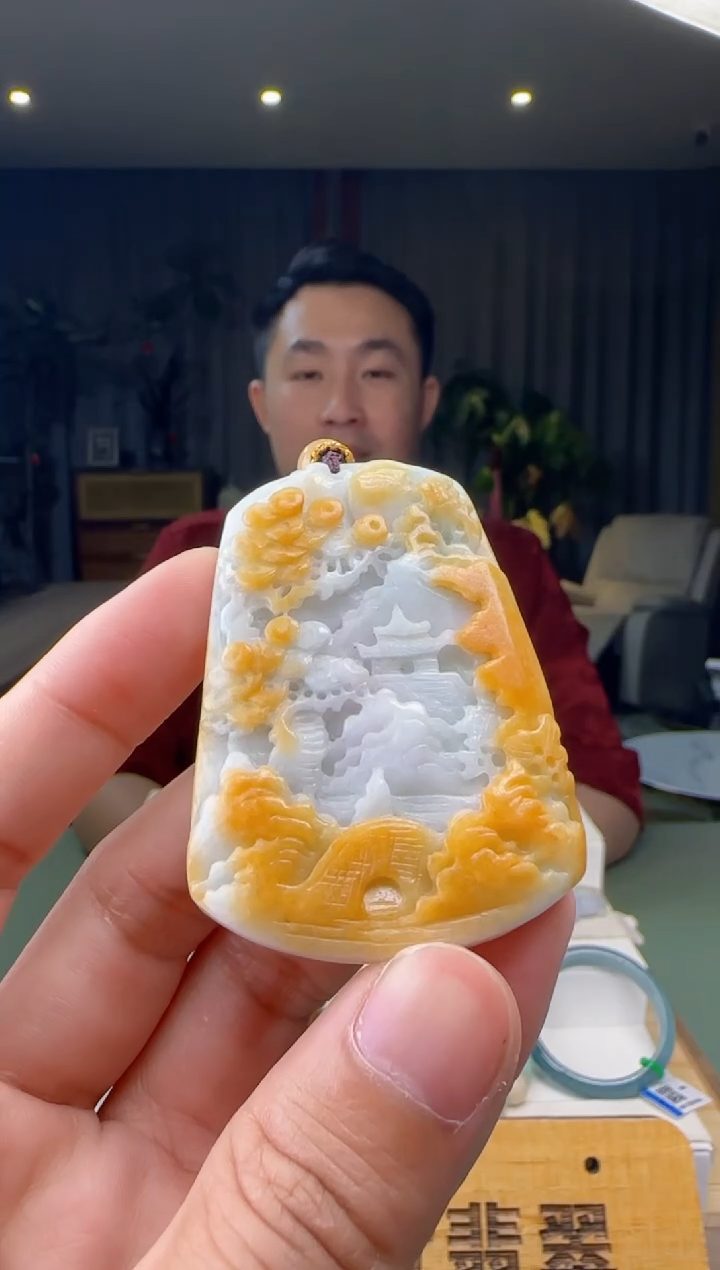 【闪购商品】翡翠未镶嵌颈饰XM@@60B7J14679