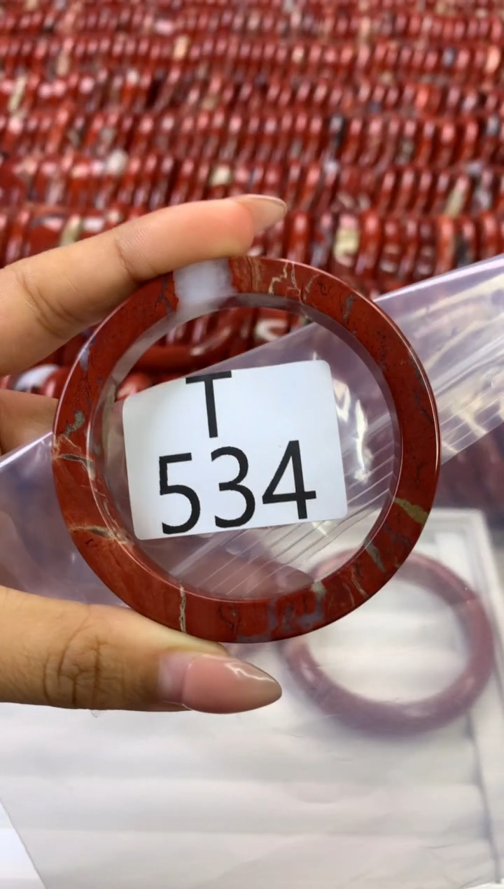 【闪购商品】碧石红碧石手镯未镶嵌534-59