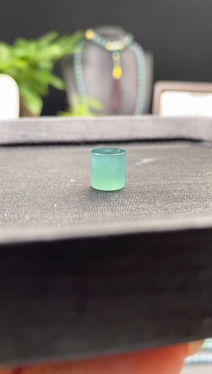 未镶嵌手链翡翠散珠卡10mm左右桶珠