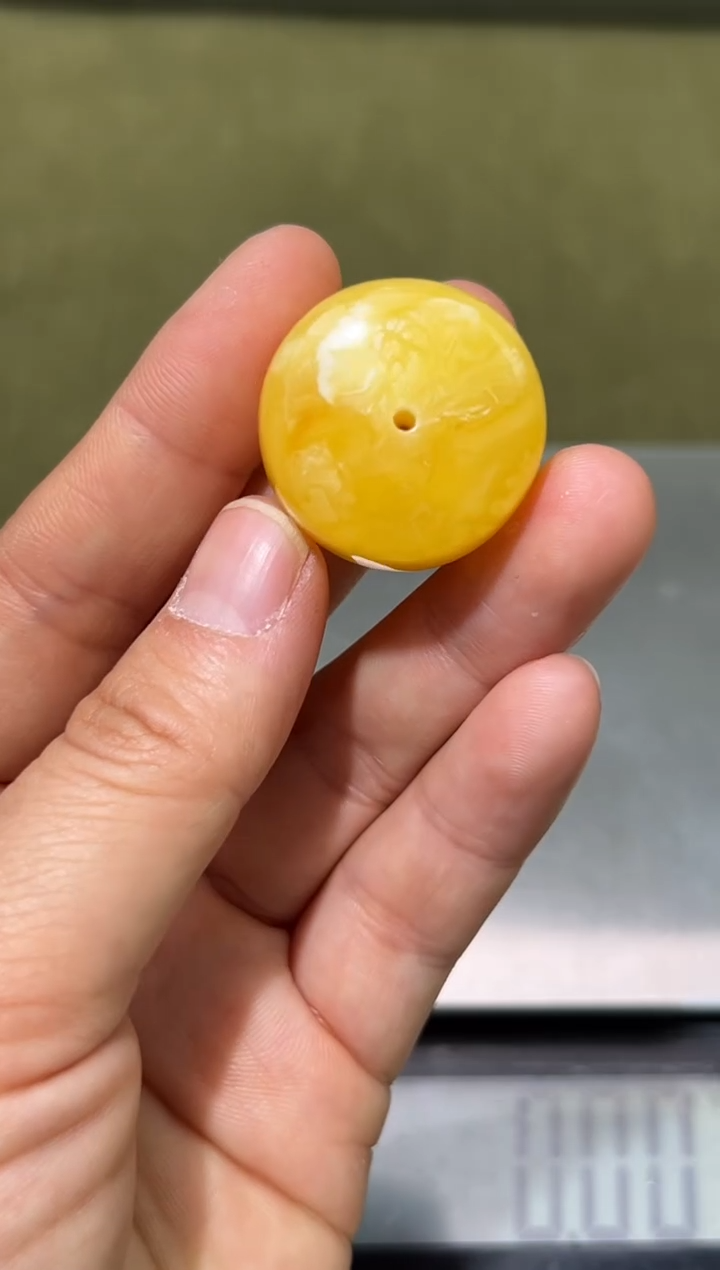 裸石琥珀未镶嵌琥珀蜜蜡吊坠