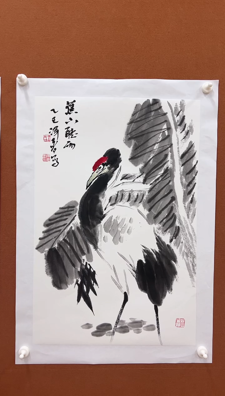 国画王泽喜2.7平尺花鸟