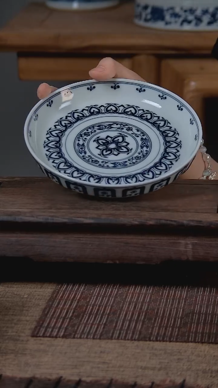 折葵非器手工手绘宝相壶承