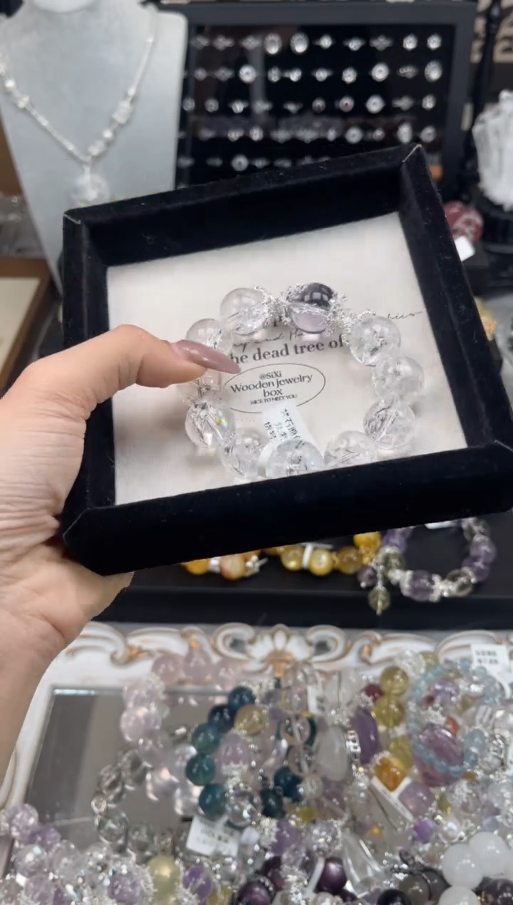 【闪购商品】水晶手链未镶嵌天然水晶 多样性发货