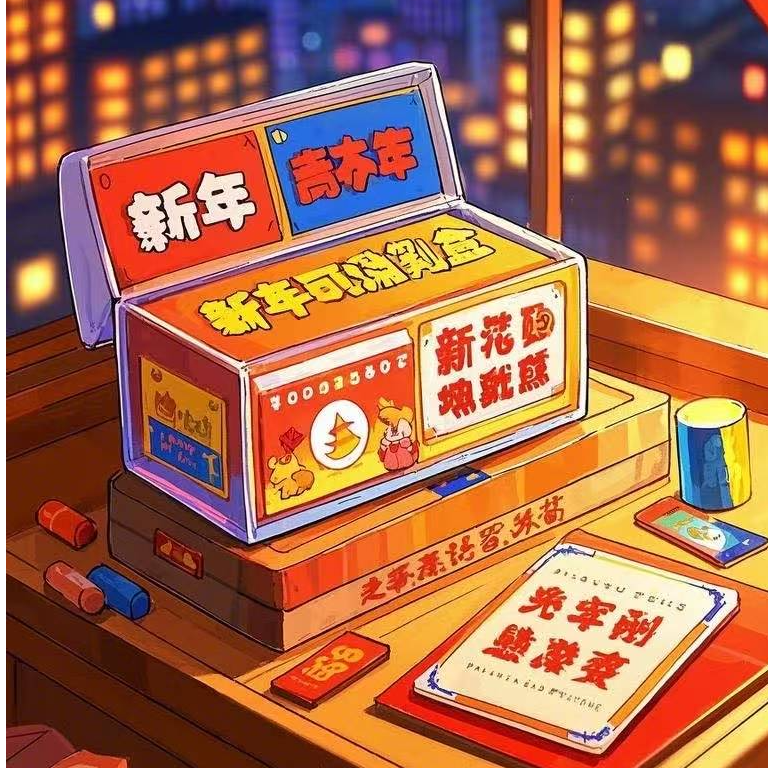【六柱超级福袋】 哪吒等IP随机卡牌吧唧色纸盲盒