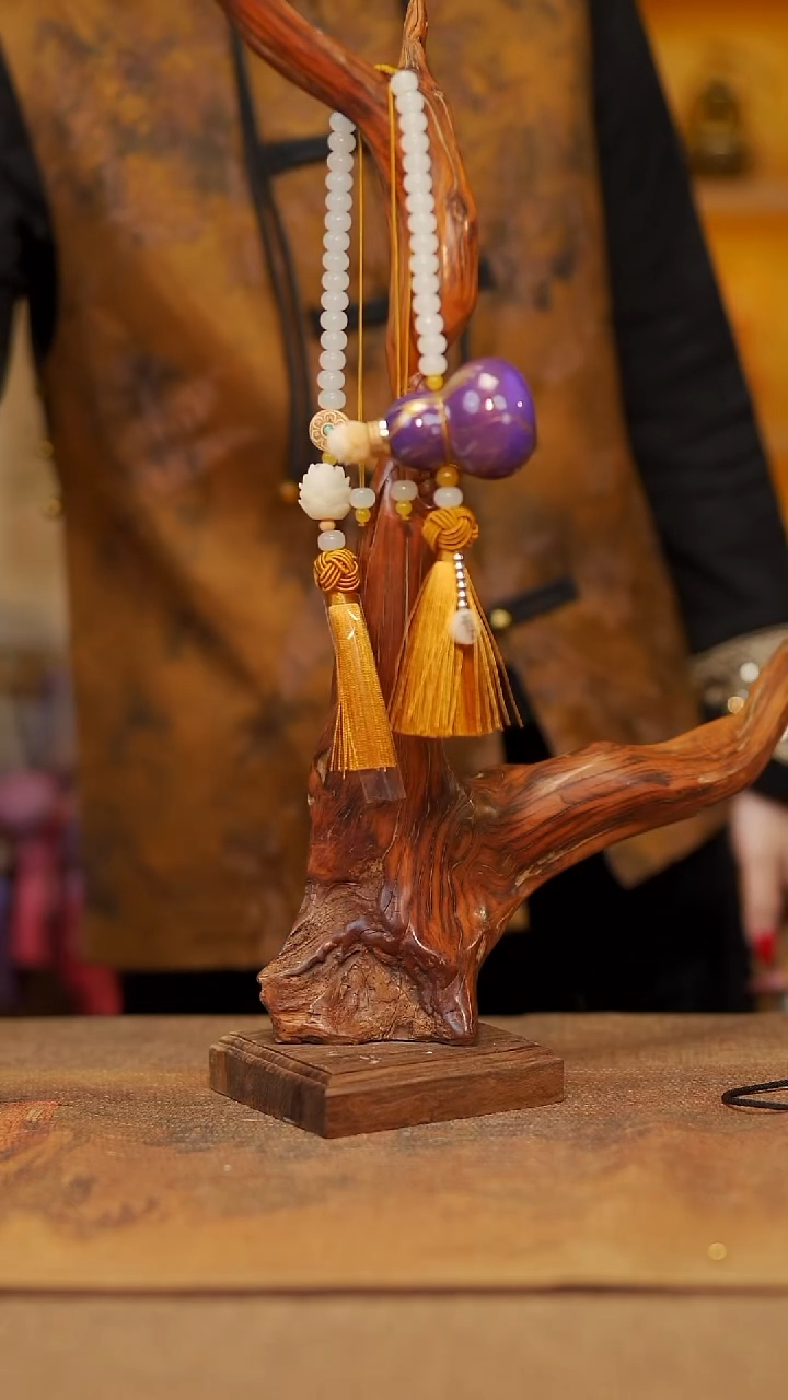 【闪购商品】452宴禾堂大漆车挂葫芦118