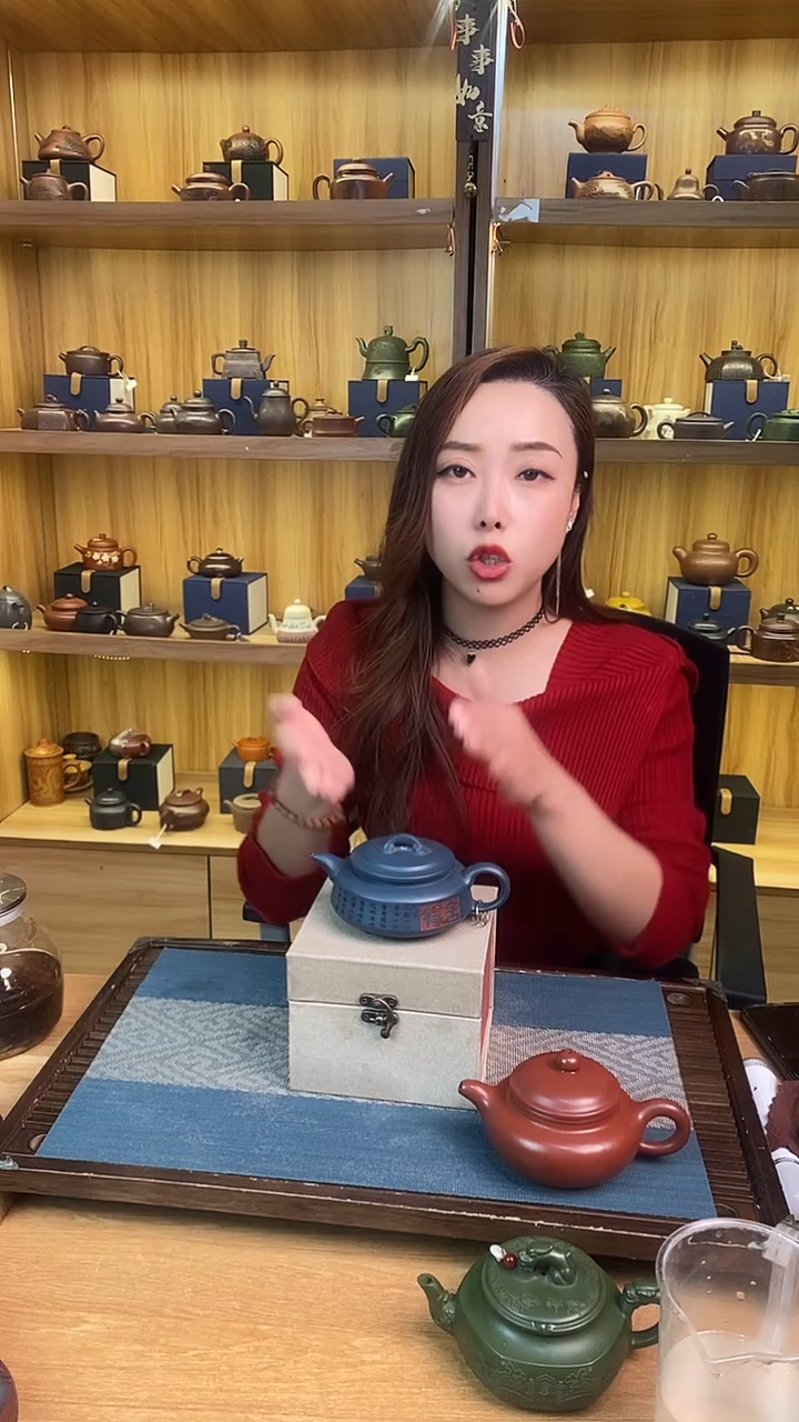 【闪购商品】紫砂茶壶天青泥舍得周盘