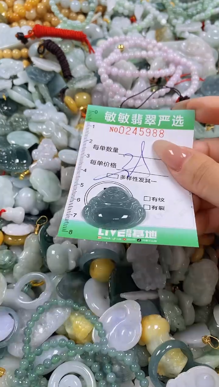 翡翠未镶嵌颈饰闪购0245988多样性发其一