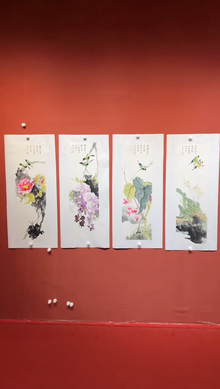 国画湖社画会/谢福堂-11-13-14