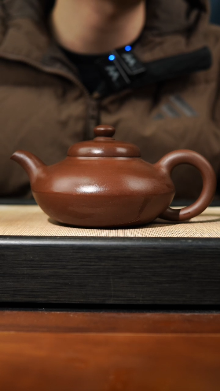 【闪购商品】紫砂茶壶老紫泥大合欢