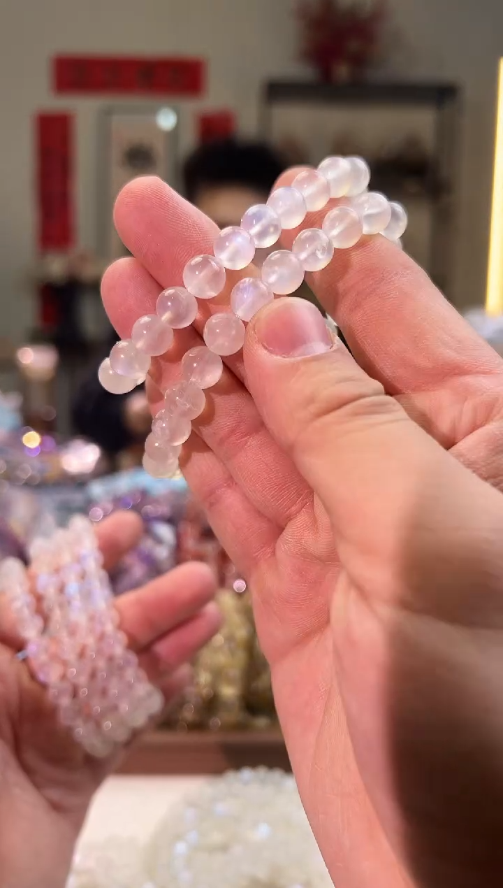 【闪购商品】月光石手链未镶嵌8mm＋蓝月光手串（多样性发其一）