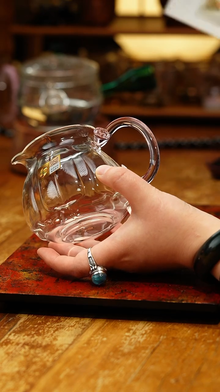 【闪购商品】禾器/晶彩莲君茶海/浅粉/专版