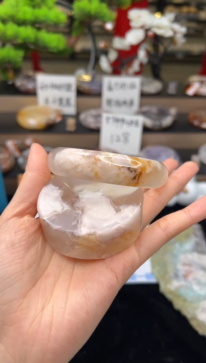 【闪购商品】石英质玉手镯未镶嵌62圈口（赠送镯心）13372