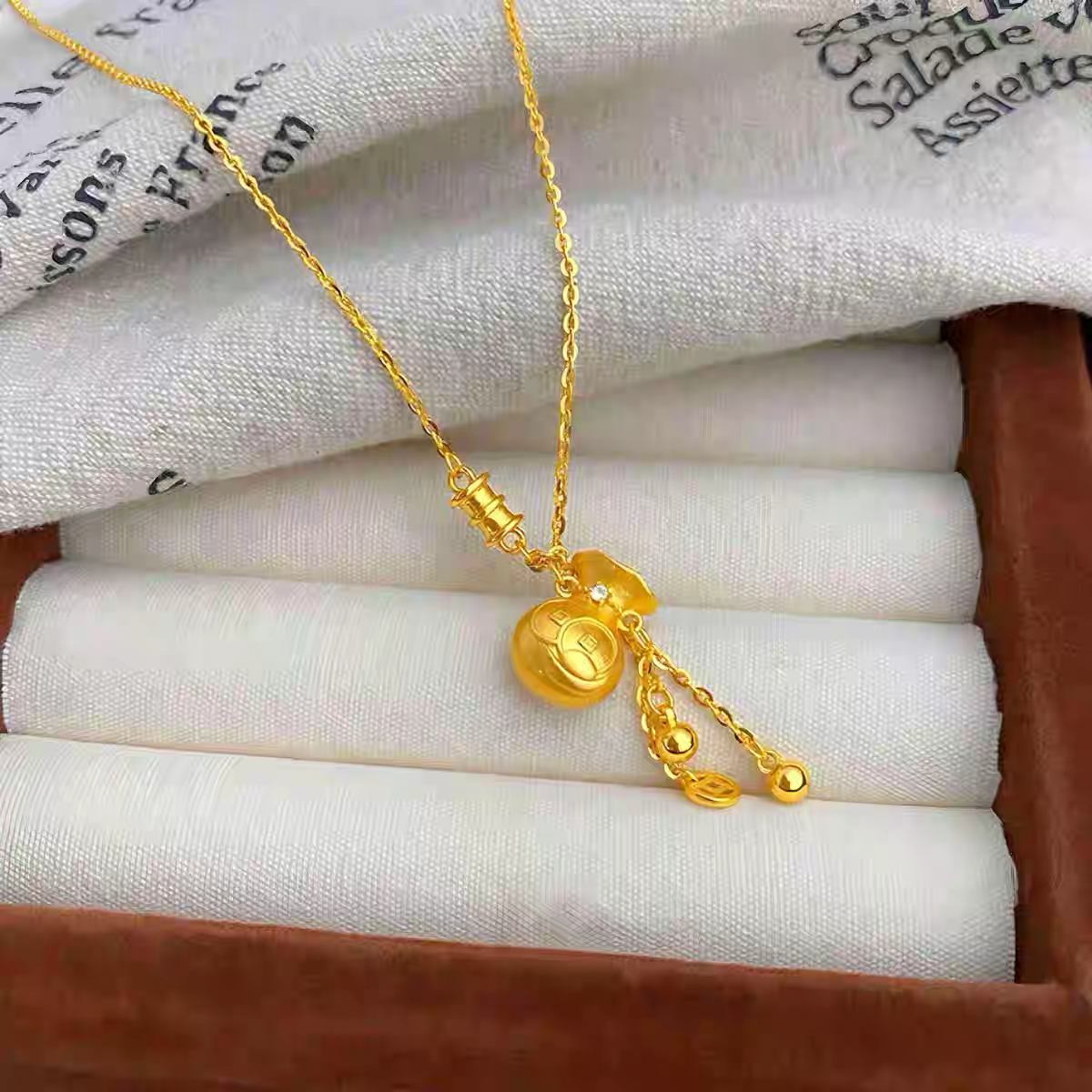 轻奢时尚百搭 福袋项链