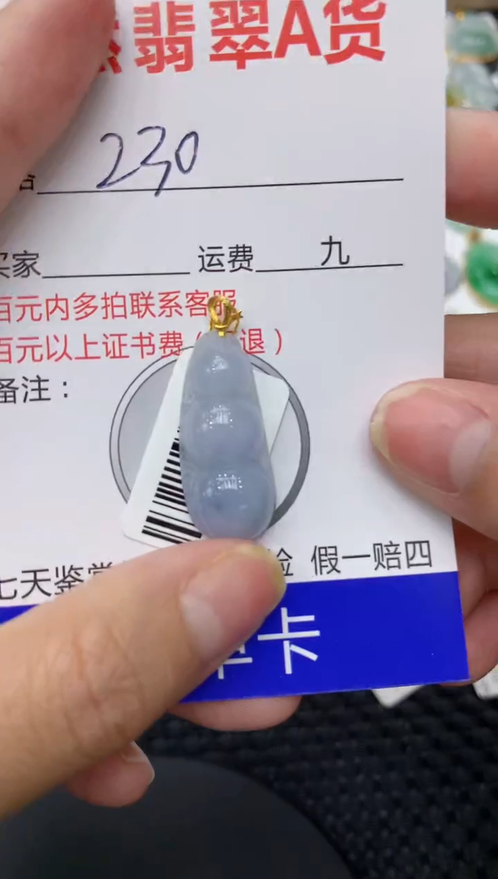 【闪购商品】翡翠颈饰18K金镶嵌111111111