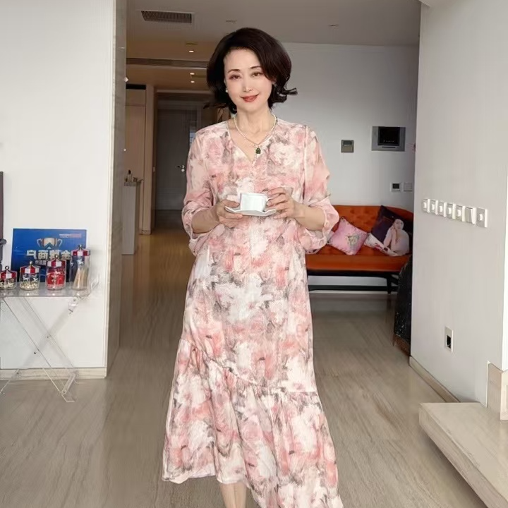 【维姐精选】BL 法式温柔 100桑蚕丝连衣裙