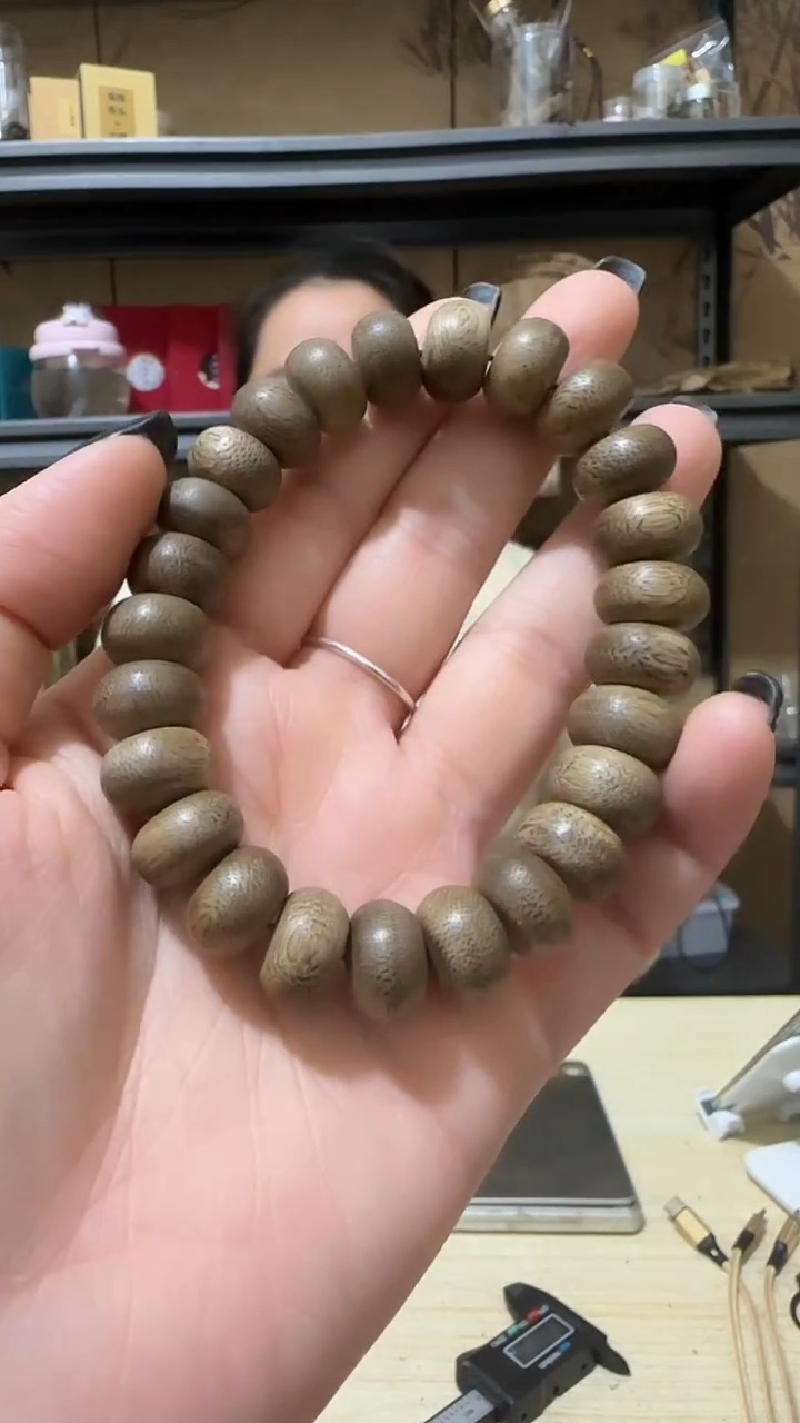 【闪购商品】沉香手串4号加里曼丹算盘珠手串卡12