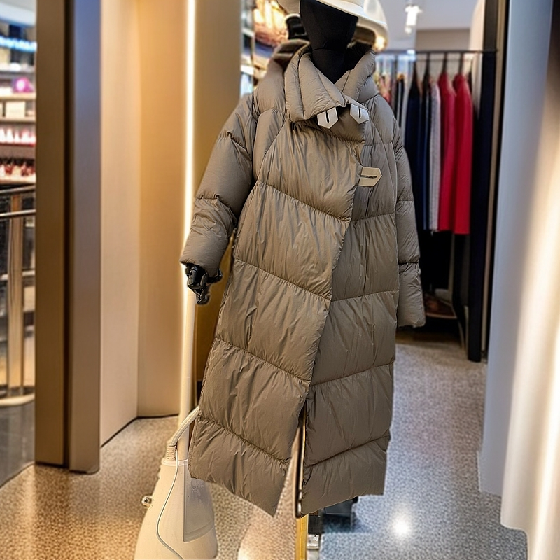 【新品牌官方店】 Youthselect女士长款白鸭绒外套