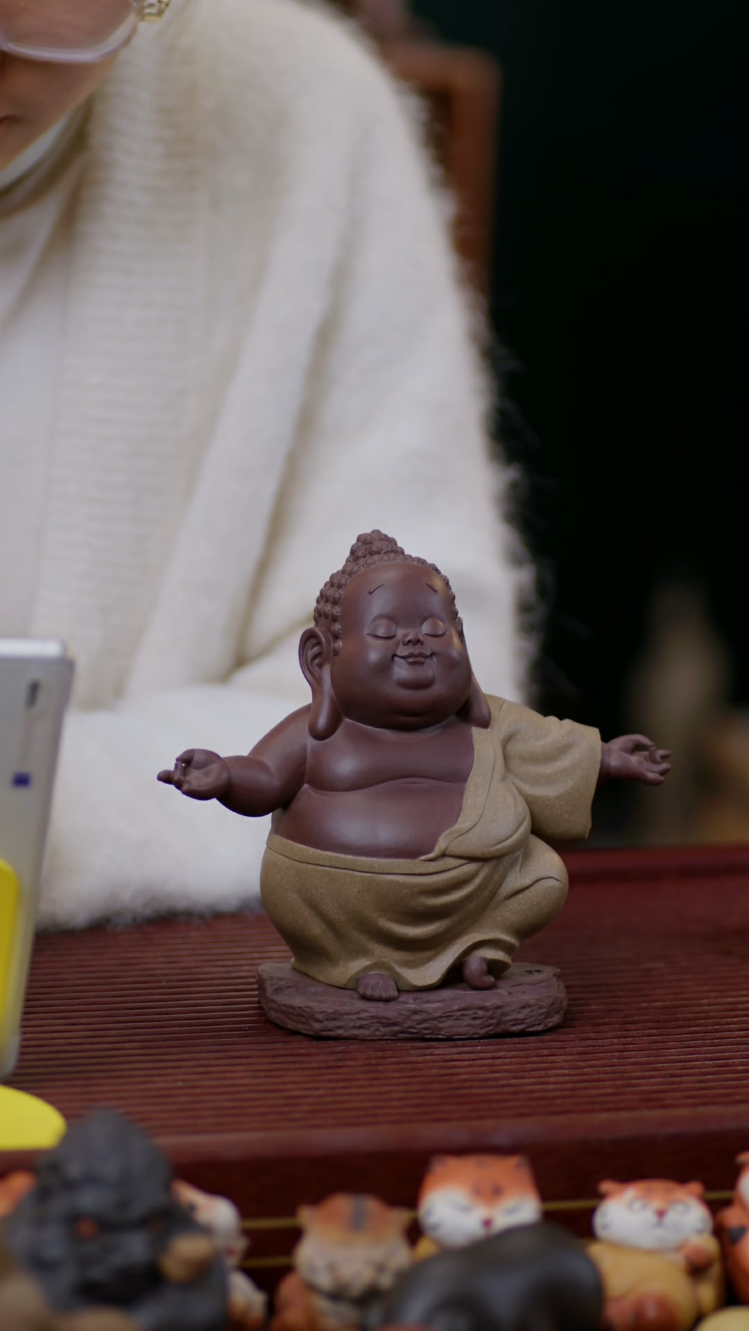 【闪购商品】紫砂茶宠大宝宝佛